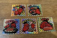 ホログラムステッカー めんたいパーク　5枚セット ステッカー