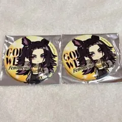 フェノーメノ 缶バッジ2点 ウマ娘 GOLD WEEK Ver. HMV ツタヤ - メルカリ