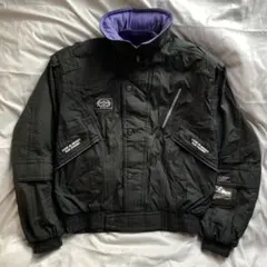 80s90s 短丈 シェルジャケット ブルゾン ボンバー スキー Y2K テック