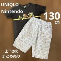 UNIQLO ユニクロ Nintendo 任天堂 130 Tシャツ ステテコ