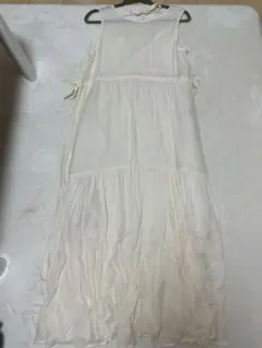 w closet ホワイト キャミワンピース