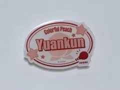 カラフルピーチネームバッチゆあんくん
