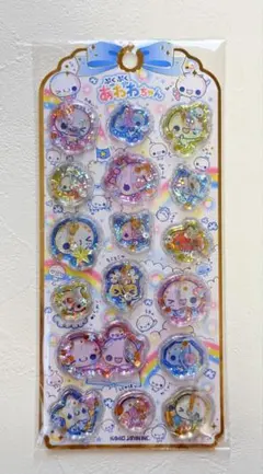 正規品　ウォーターシール　ぷくぷくあわわちゃん　カミオジャパン