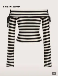 オフショルニット＊4/25処分予定＊