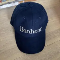 Bonheur ベースボールキャップ ネイビーのサムネイル