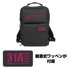 ヘブンバーンズレッド 31A ファンクショナルバックパック　BLACK