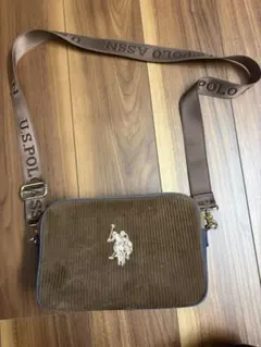 コーデュロイ ショルダーバッグ