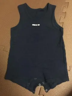 コムサイズム ロンパース サイズ80 ネイビー
