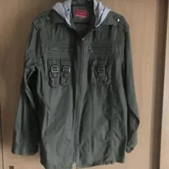 anti-label ミリタリージャケット？ L オリーブグリーン