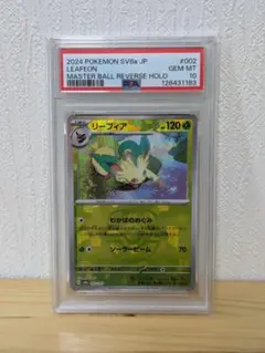 2026年最新】リーフィア マスターボール psa10の人気アイテム - メルカリ