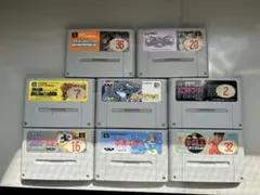 スーパーファミコンソフト 8本セット ケース付き