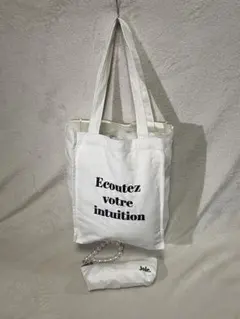 トートバッグ ホワイト キャンバス