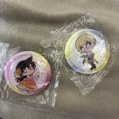 くら寿司　名探偵コナン 缶バッジ 2個セット