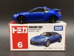 トミカ 6 スバル BRZ ブルー