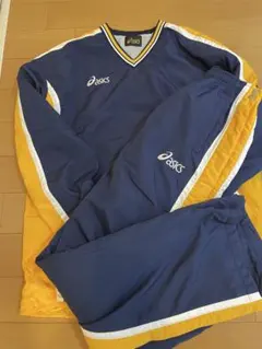 【大きいサイズ】ASICS バスケウォームアップ中綿ジャージ セットアップ秋冬用