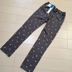 新品 女の子 長ズボン ボトムス 130cm ドット