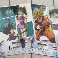 ドラゴンボール 一番くじ　 H賞I賞クリアポスター