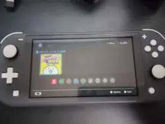 Nintendo Swich Lite本体 グレー色 傷ありおまけあり