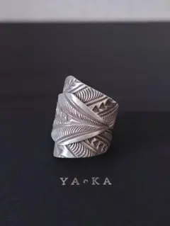 【17号】YArKA ヤーカ カレン族 カレンシルバー 925 編み込み リング 17号】YArKA ヤーカ カレン族 カレンシルバー 925 編み込み リング