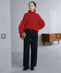SLOBE IENA LE DENIM イエナ バギーデニムジーンズパンツのサムネイル