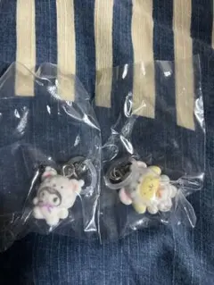 ふわふわスノーサンリオめじるしチャーム　ポムポムプリン クロミ