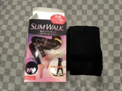 最終値下げ☆新品未使用☆スリムウォーク着圧リブレギンス 　M〜L