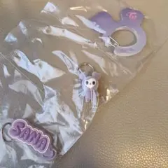 TWICE LOVELYSアクリルカラビナフロッキーマスコット　サナ