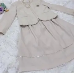 anysis エニィスィス　ツイード　ノーカラージャケット スーツ　セットアップ