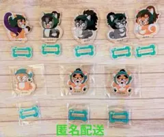 忍たま乱太郎 どうぶつフォーゼ アクリルスタンド 立花・潮江・七松・食満・善法寺