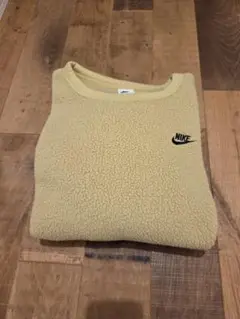 Nike フリース トレーナー Lサイズ イエロー