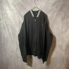 【早い者勝ち】ポロラルフローレン リブ ライン ジップ トレーナー