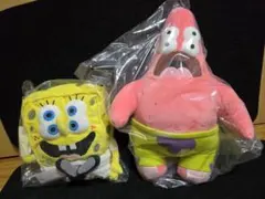 スポンジ・ボブとパトリック ぬいぐるみセット ユニクロのサムネイル