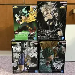僕のヒーローアカデミア　フィギュア　4体　セット　緑谷出久　トガヒミコ　ミルコ