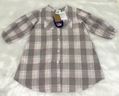 新品★Lee シャツワンピース　95cmのサムネイル
