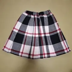 branshes チェック柄スカート L(120~135cm)