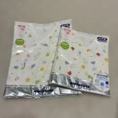 MIKI HOUSE 短肌着、コンビ肌着のセット 50-60cm