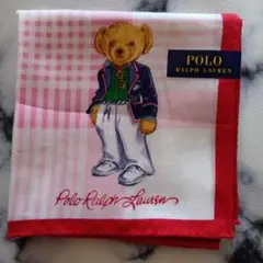 【新品】Polo Ralph Lauren ★ハンカチ ポロベア【最終お値下げ】のサムネイル