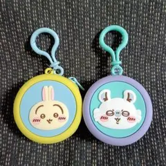 ちいかわ ラバー ポーチ コインケース うさぎ＋モモンガセット