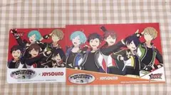 あんスタ 流星隊 スタライ JOYSOUNDコラボ コースター ポストカード