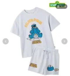 gelato pique セサミストリート ルームウェア　クッキーモンスター