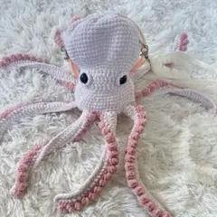 タコポシェット編み物