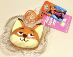 [新品］ズートピア ニック ダイカット スクイーズ キーホルダー