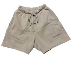ESSENTIALS ベージュ スウェット ハーフパンツ Sサイズ 本日限定‼️