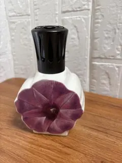 新品未使用 芯付き ランプベルジェ　クロシェット　アロマランプ　紫 新品未使用 芯付き ランプベルジェ クロシェット アロマランプ