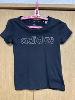 adidas ブラック Tシャツ