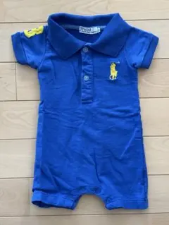 【送料込】Polo by Ralph Lauren ラルフローレン80ロンパース