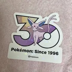 韓国限定ポケモン 30周年記念ステッカー エーフィ、グレイシア