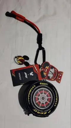 F1 フォーミュラ1 ディズニーミッキーマウス ヘルメットキーホルダー
