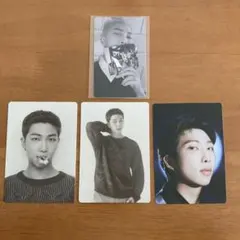 BTS RM ナム トレカ ミニフォト MONOCHROME ダルマジュン