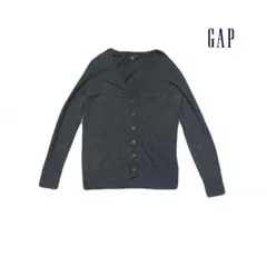 Gap 長袖カーディガン ダークグレー S